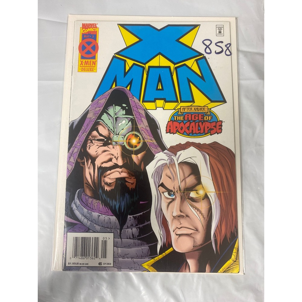 Marvel Comics X-Man 3 May 1995 The Age of Apocalypse Nate Grey Forge Deluxe